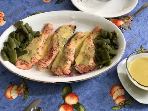 Salmón con salsa de naranja con Thermomix receta realizada por Justa #JustaMolina