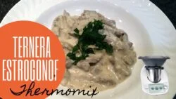Ternera stroganoff en thermomix Receta guiada  TM 6  #thermomix #tm6
