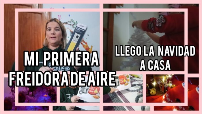 Ya llego la navidad a casa mi primera freidora de aire, mando saluditos a …