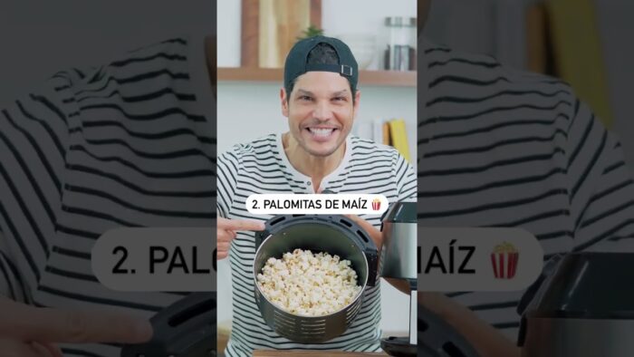 ¡3 Cosas que no hacías en freidora de aire! 🥚🍳🌽 #shorts | LOS DE ÑAM