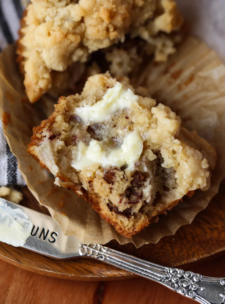 Receta de muffins de plátano – Galletas y tazas