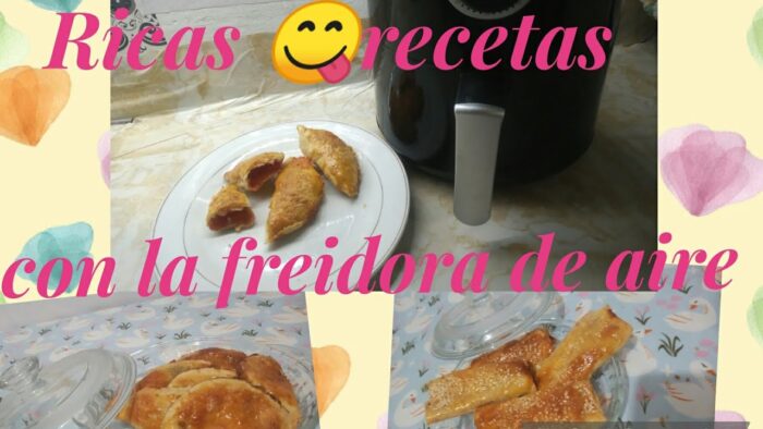 2 Ricas recetas para hacer en la freidora de aire😋🥟🥟