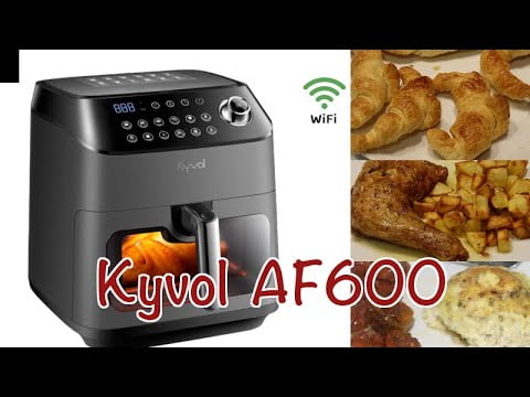 24 HORAS cocinando en FREIDORA DE AIRE. Freidora KYVOL AF600
