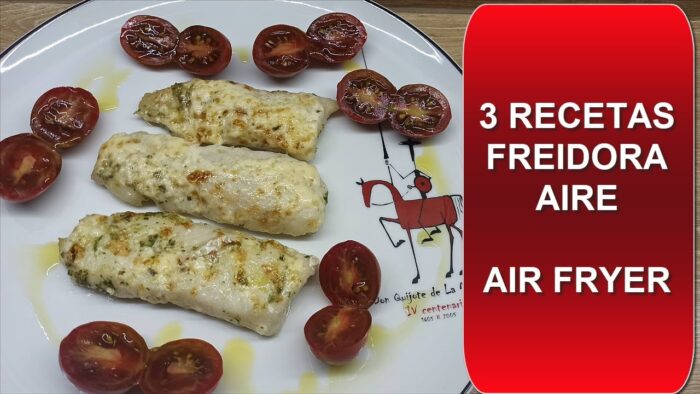 3 RECETAS en freidora de aire. Air fryer. Rico no. Lo siguiente.