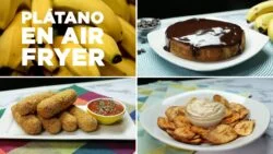 3 Recetas con plátano en freidora de aire | Bien Tasty