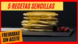 😋 5 RECETAS  freidora SIN ACEITE – RECETAS FREIDORA DE AIRE – CECOFRY RECETAS CECOTEC