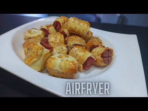 APERITIVO DE HOJALDRE EN FREIDORA DE AIRE