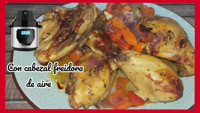 🍗ASADO EN FREIDORA DE AIRE 🤤 / OLLA gm h deluxe fry #ollagm #freidoradeaire #pollo