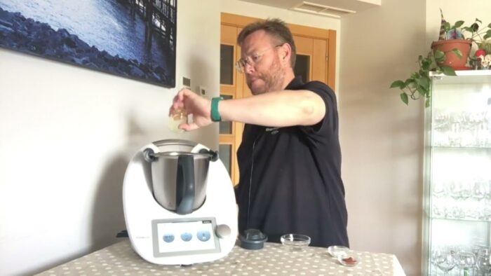 Acelgas con Patatas con Thermomix y José Ángel.