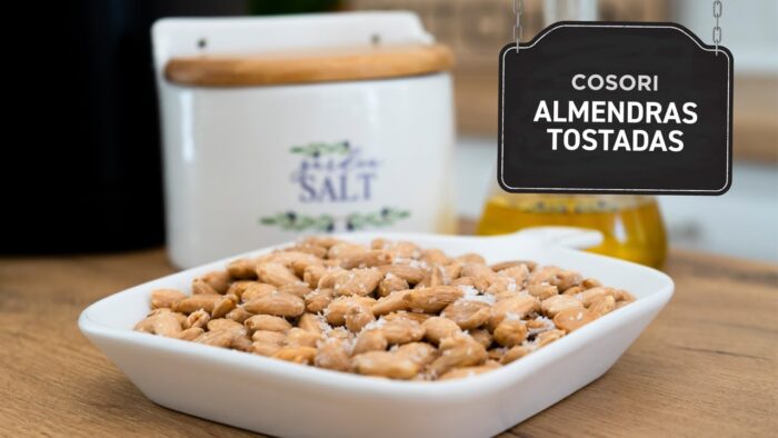 Almendras tostadas en freidora de aire Cosori – snack saludable y delicioso