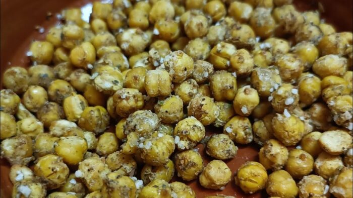 Aperitivo de garbanzos fritos crujientes en freidora de aíre #snacks #garbanzos #healthy #aperitivos