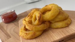 Aros de Cebolla Congelados en freidora de Aire 🧅