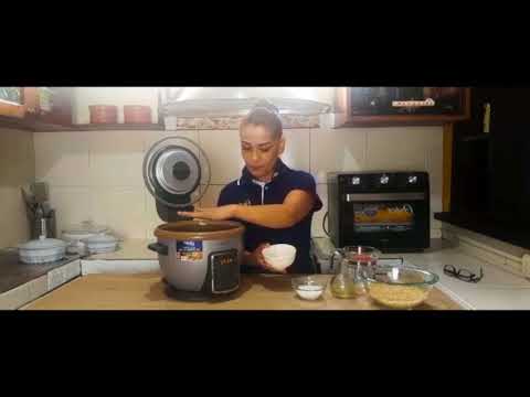 Arrocera 10 en 1 Oster con Freidora de aire Arroz Integral