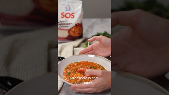 🦐🍚 Arroz Meloso con Gambones en Thermomix | Receta Deliciosa y Fácil 😋