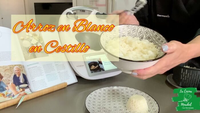 Arroz blanco en cestillo con Thermomix//la cocina de Maribel