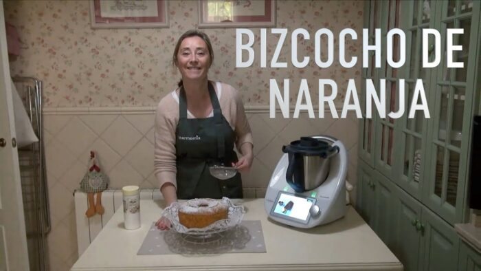 BIZCOCHO DE NARANJA – RECETAS CON THERMOMIX PASO A PASO