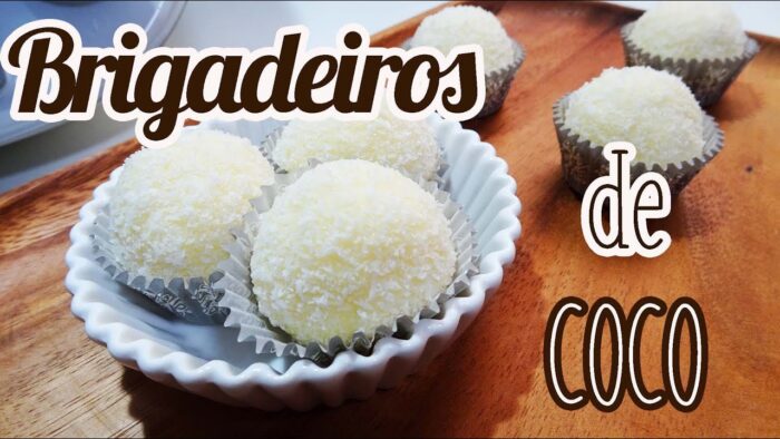 Brigadeiros de coco | Recetas Thermomix | Receta Brasileña