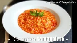 CALDERO SANTAPOLERO o ARROZ con caldo de PESCADO con Thermomix®