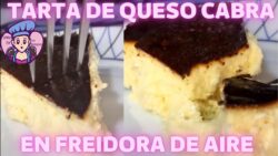 CHEESECAKE DE QUESO CABRA EN AIRFRYER – FREIDORA DE AIRE | Little Fit By Marypaz