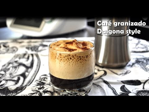 Café granizado Dalgona style con Thermomix® #TM6 #TM5 #TM31  #dalgonacoffee