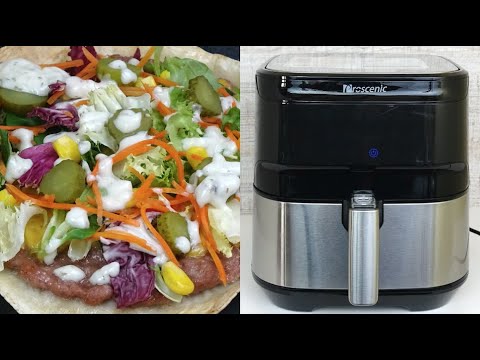 Cena en 5 MINUTOS! En la FREIDORA de aire Proscenic T21 ⭐️ (AIR FRYER sin aceite)