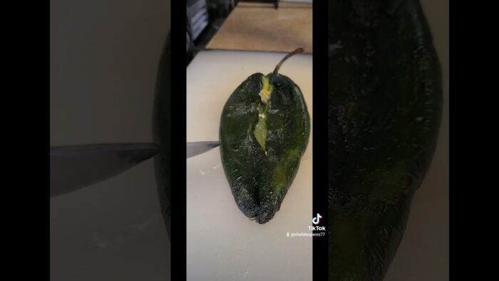 Chiles rellenos en la freidora de aire