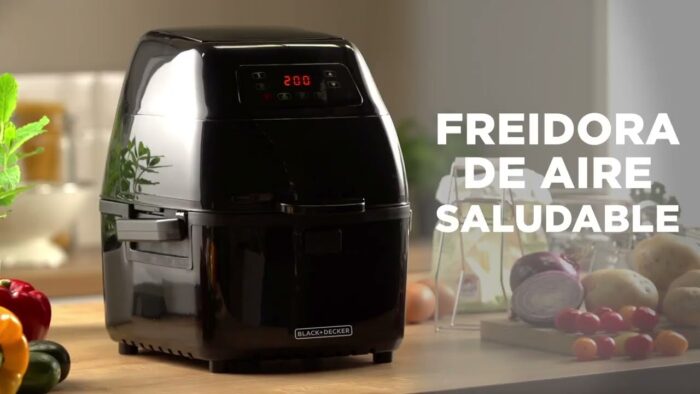 Cocina sin culpa con La Freidora de Aire Saludable de BLACK+DECKER