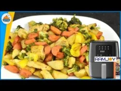Cocinando un día con mi freidora de aire Ramjoy