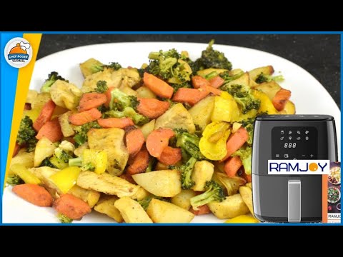 Cocinando un día con mi freidora de aire Ramjoy