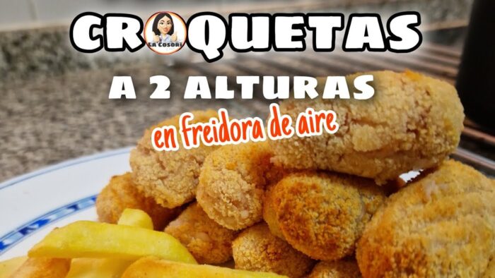 Como cocinar a 2 alturas en una freidora de aire | Recetas con LA COSORI