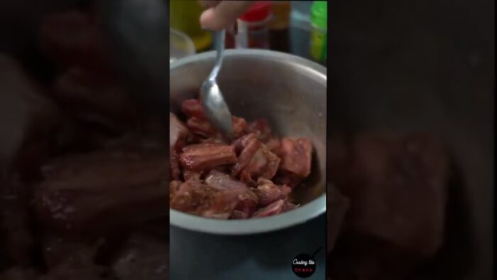 Costillas en freidora de aire