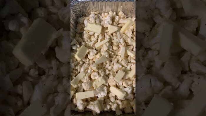 Deliciosa coliflor 🥬en freidora de aire 😋😋😋