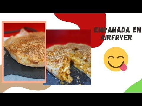 EMPANADA EN FREIDORA DE AIRE #airfryer