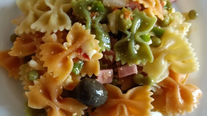 Ensalada de pasta, fácil y rico con Thermomix