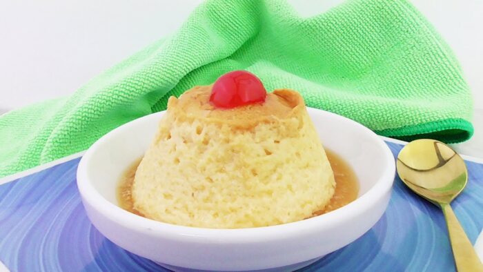 FLAN de HUEVO en FREIDORA de AIRE