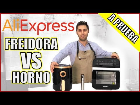 FREIDORA de AIRE VS HORNO de AIRE ¿Cual merece más la pena? | AliExpress Super Haul