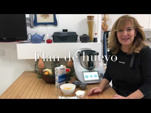 Flanes de huevo con Thermomix/ receta realizada por Justa Molina  @JustaMolinaThermomix