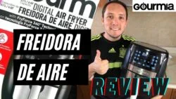Freidora de aire Gourmia 5.7 L review en español ! Como se usa ¿En verdad funciona?