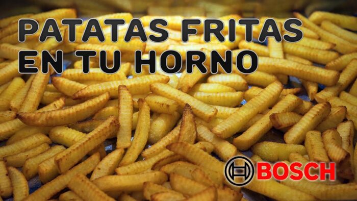 Freidora de aire con tu horno Bosch