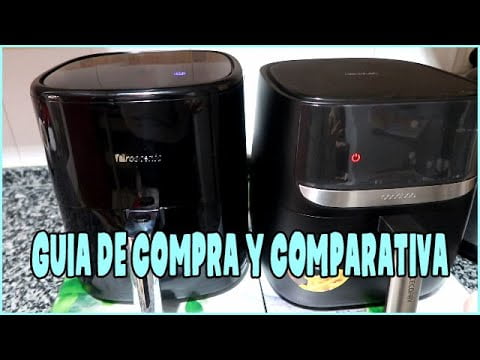 GUIA de COMPRA para ELEGIR FREIDORA de AIRE| COMPARATIVA PROSCENIC T22 VS CECOFRY ADVANCE 5000 BLACK