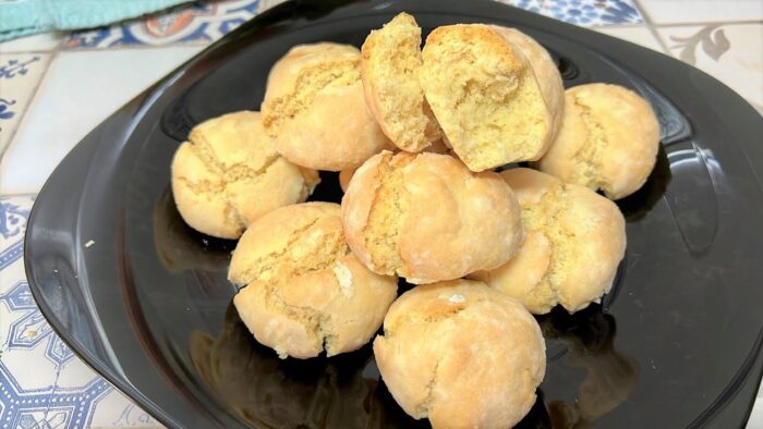 Galletas de limón fáciles y rápidas en freidora de aire.