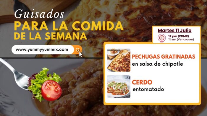 Guisados para la semana con Thermomix