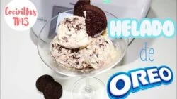 Helado de Oreo | Recetas Thermomix