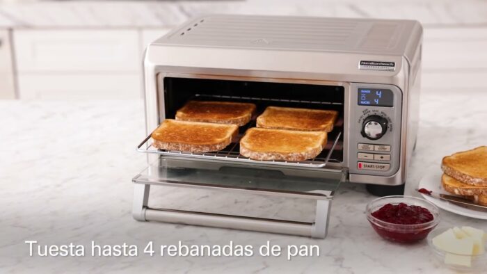 Horno tostador con freidora de aire Hamilton Beach Professional
