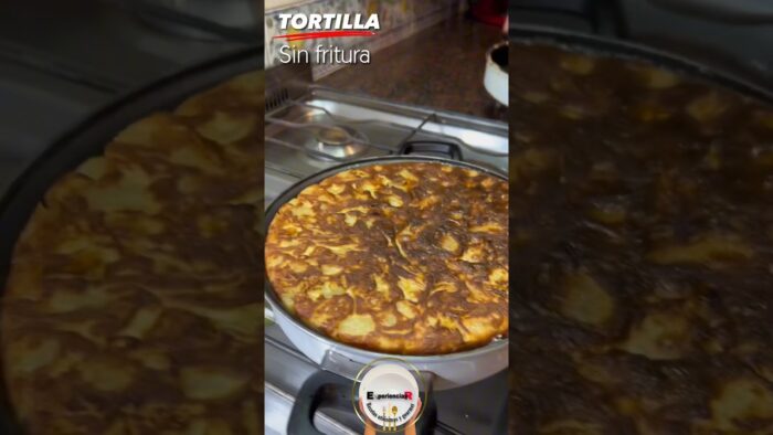 🔴Increible TORTILLA sin FRITURA con microondas y freidora de aire