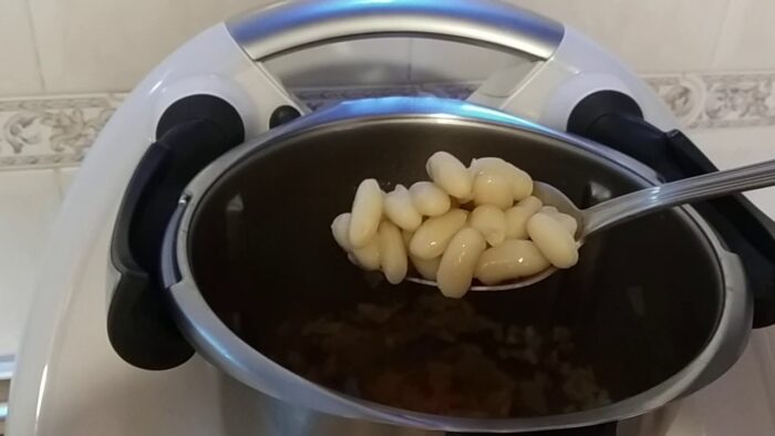 Judías blancas con Thermomix