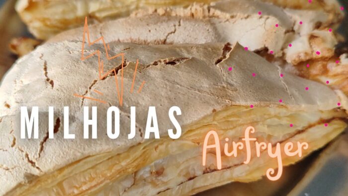 MILHOJAS DULCES EN FREIDORA DE AIRE|| Un dulce 🥞 exquisito