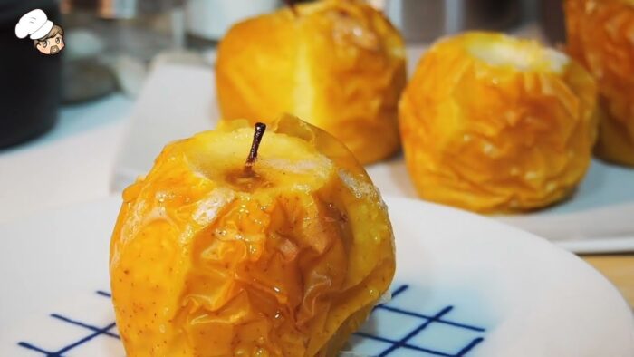 Manzanas Asadas en Freidora de Aire | Receta de postre fácil y rápida
