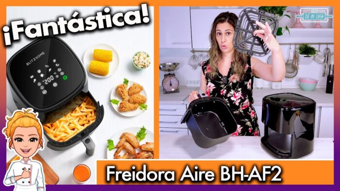 ✅ Mejor Freidora de Aire 2021 👍 SILENCIOSA y LIMPIA 🤩 BlitzHome BH-AF2 😱   ¡IMPRESCINDIBLE!