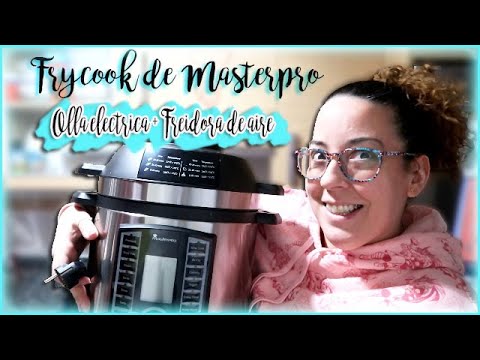 🔥NUEVA FREIDORA DE AIRE + OLLA ELECTRICA 2 EN 1 |  FRYCOOK DE MASTERPRO UNBOXING, REVIEW Y LIMPIEZA